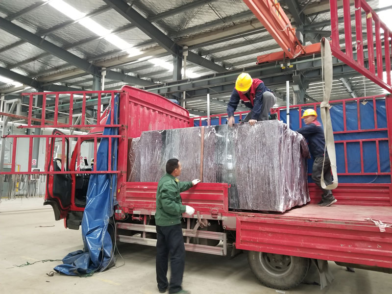 江蘇榮大發(fā)往安徽仿古候車亭記錄