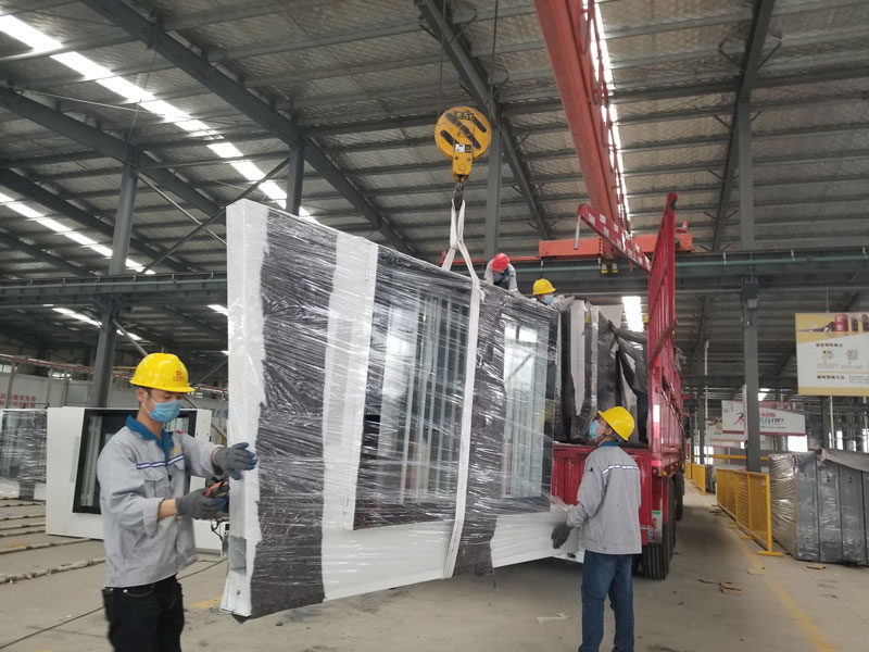 榮大候車(chē)亭廠家第二批安徽公交候車(chē)亭發(fā)貨記錄